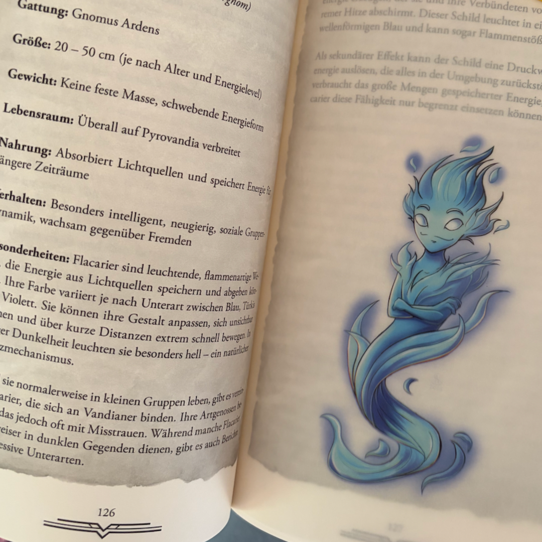 Page-Overlay | "Pyrovandia Blue"