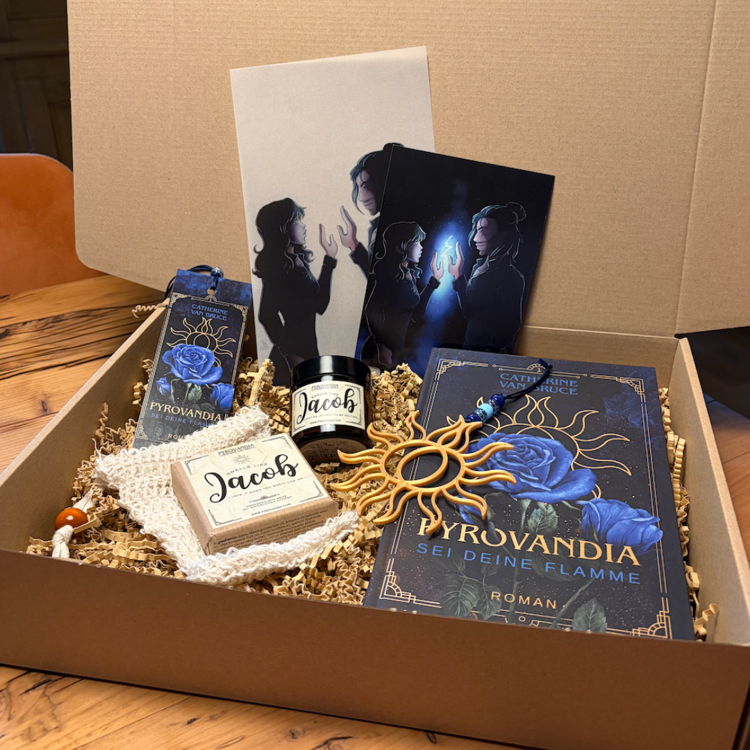 Pyrovandia Buchbox | "Smells like Jacob" | Hardcover
