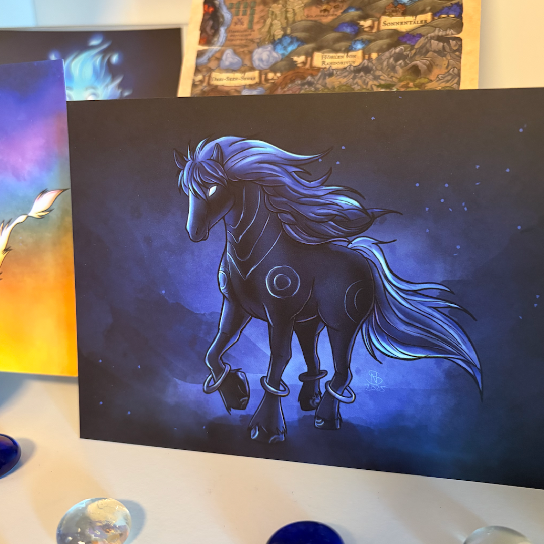 Charakterkarten-Set | "Wesen Pyrovandias + Map"