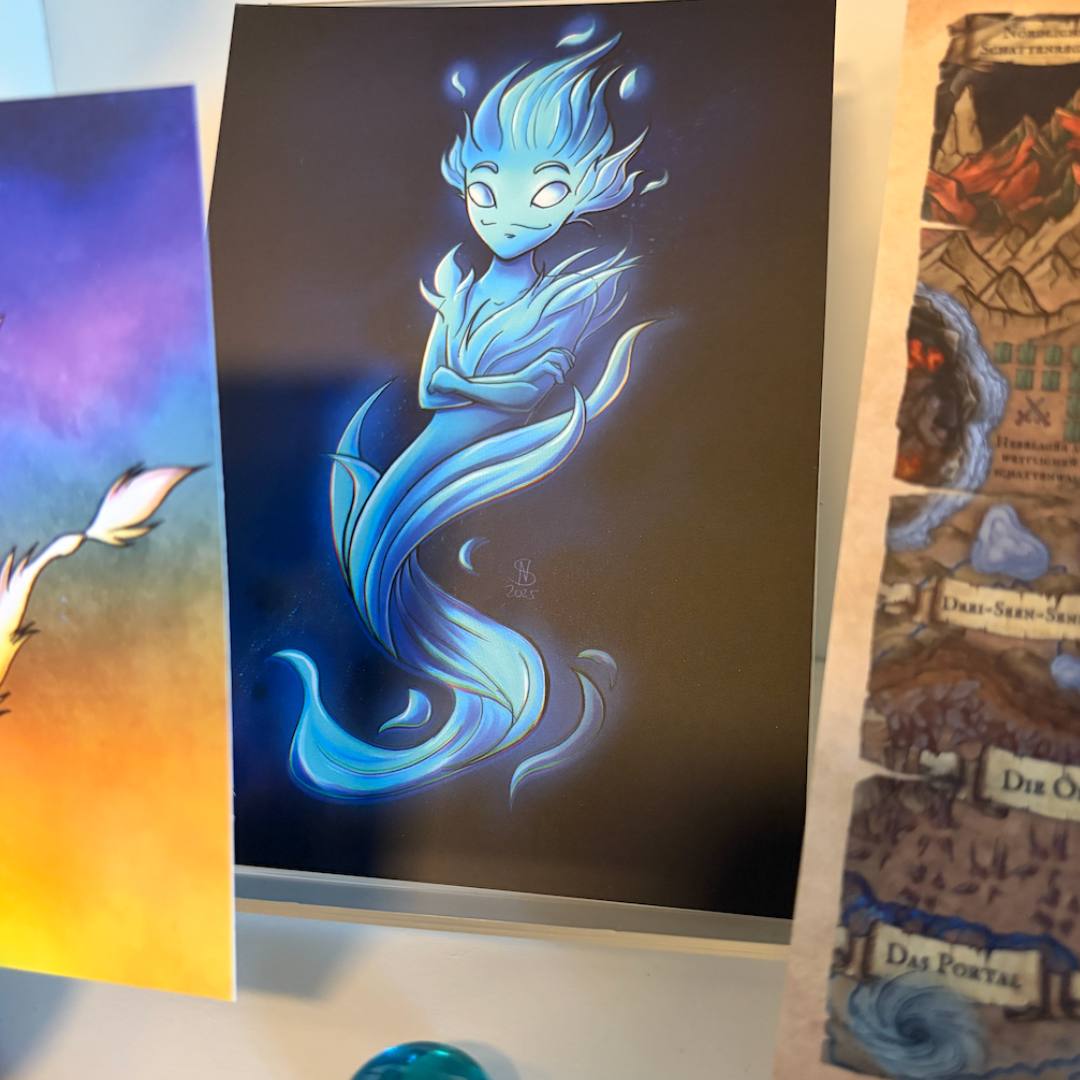 Charakterkarten-Set | "Wesen Pyrovandias + Map"