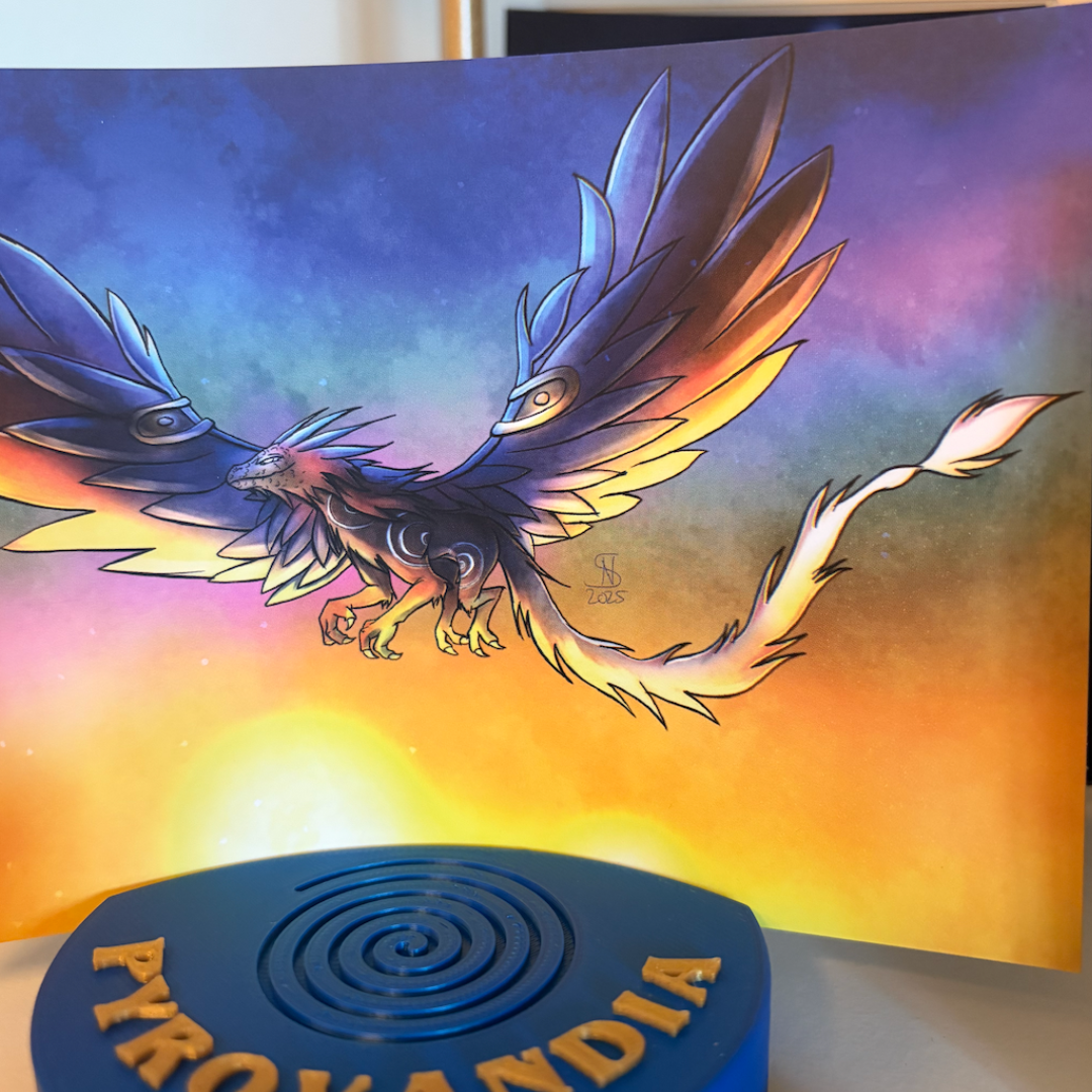 Charakterkarten-Set | "Wesen Pyrovandias + Map"