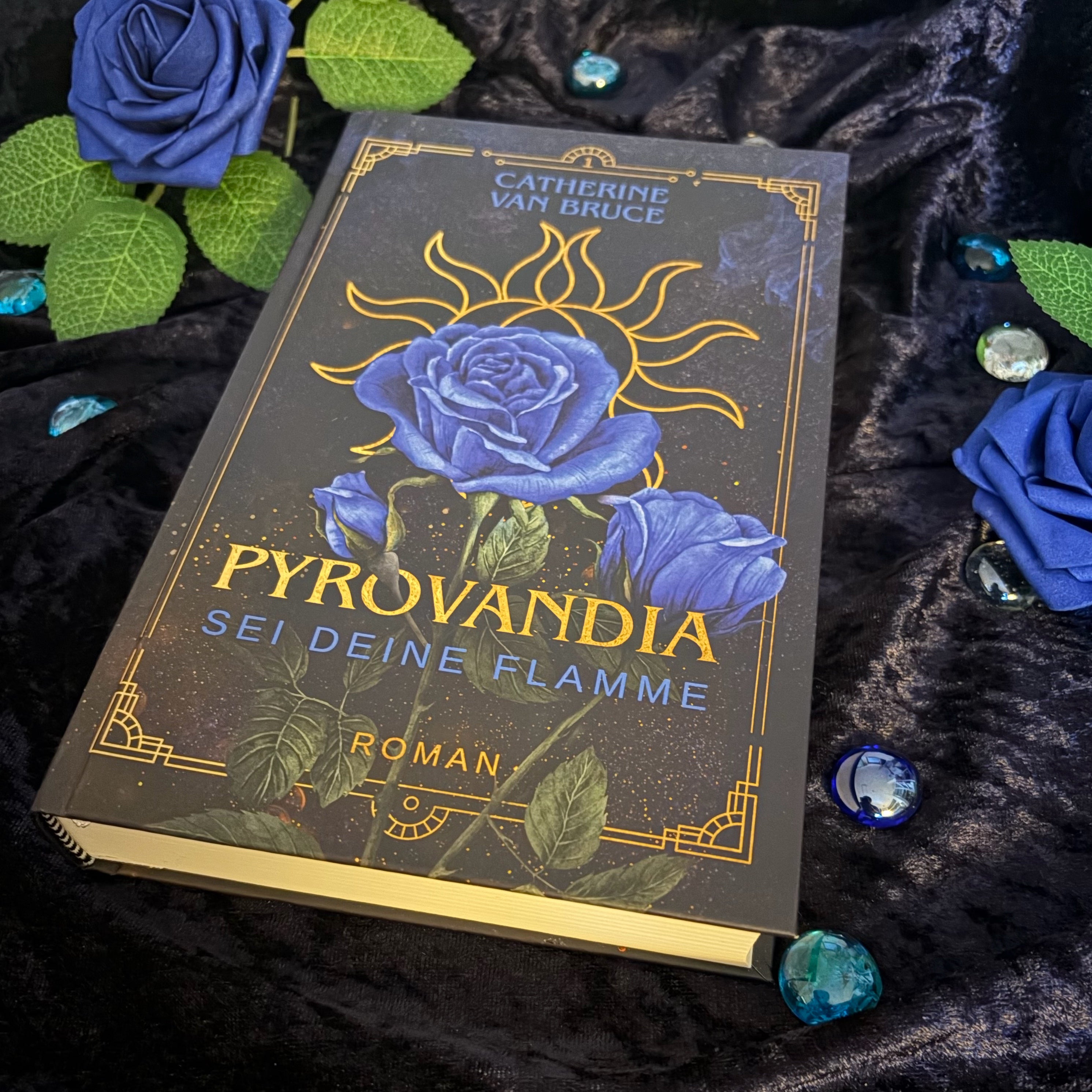 Hardcover | Band 1 | Pyrovandia - Sei deine Flamme | inkl. Charakterkarte & Page-Overlay