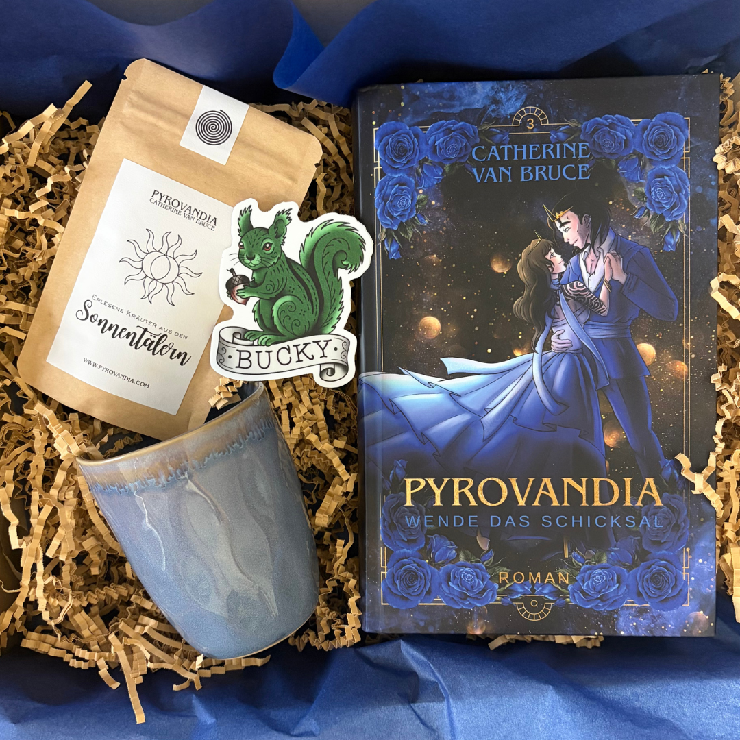 Band 3 | Buchbox | "Pyrovandischer Teegenuss" | Hardcover Bundle